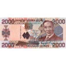 P26c Sierra Leone - 2000 Leones Year 2006